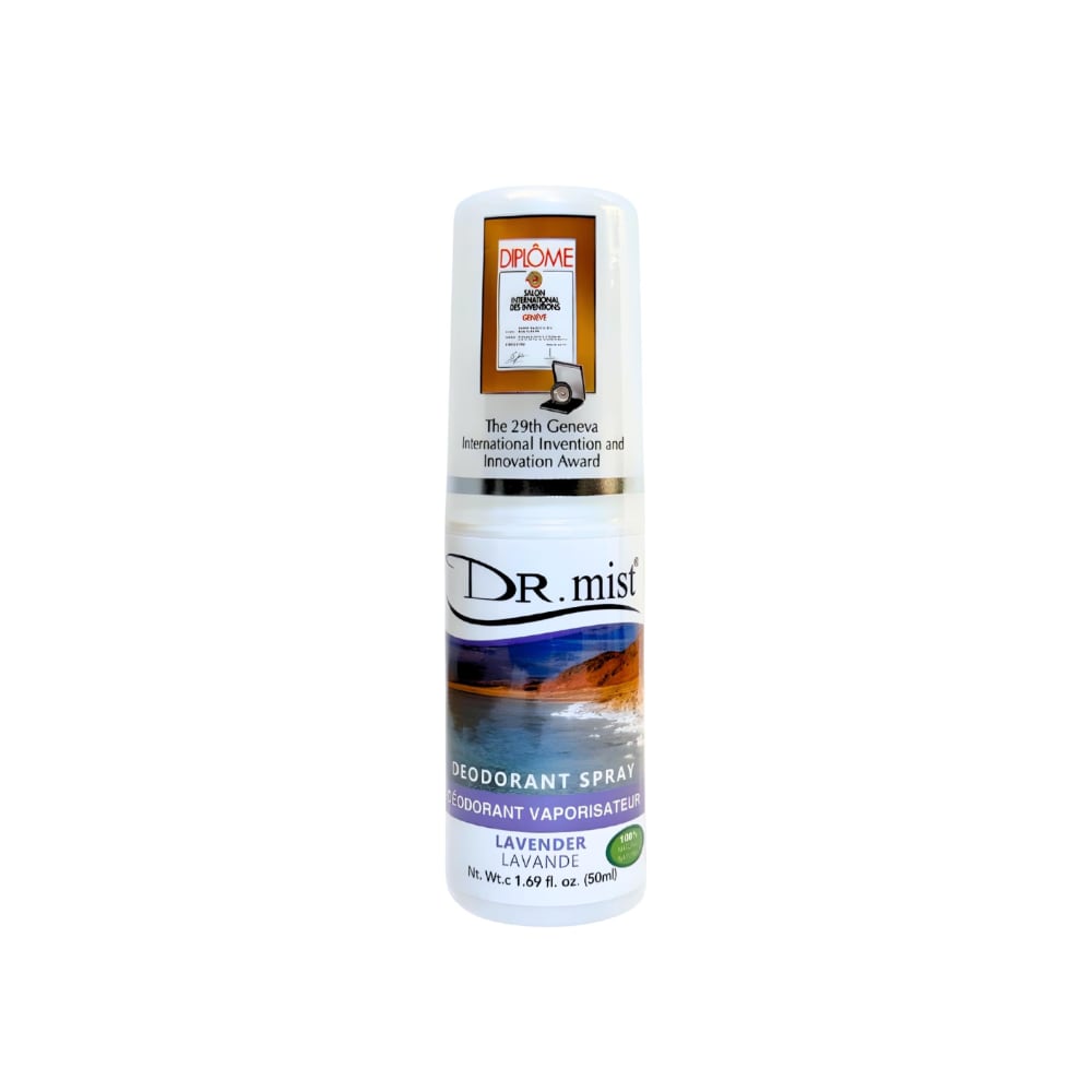 50ml - Dr Mist Spray Deodorant - Lavender