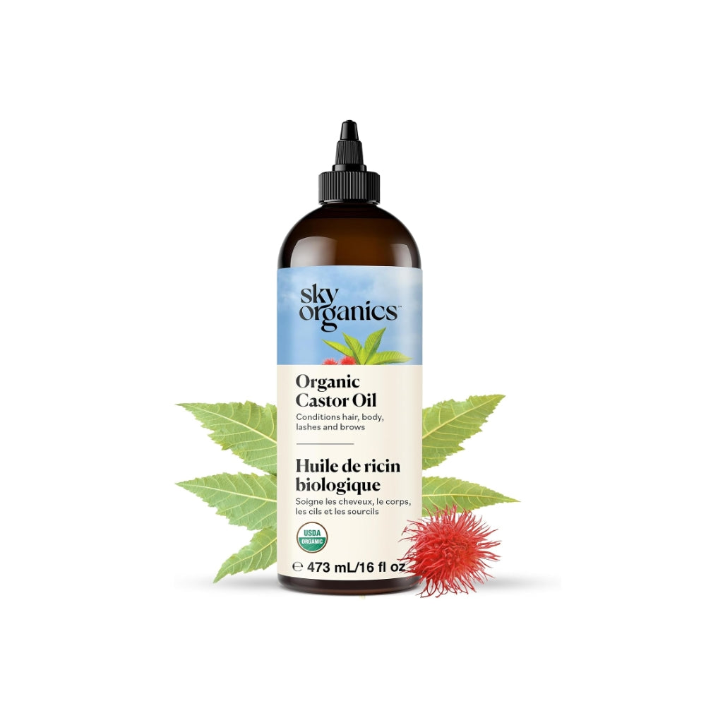 Huile de ricin biologique - 473 ml