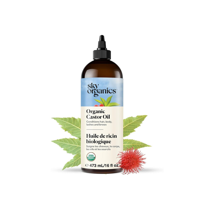 Huile de ricin biologique - 473 ml