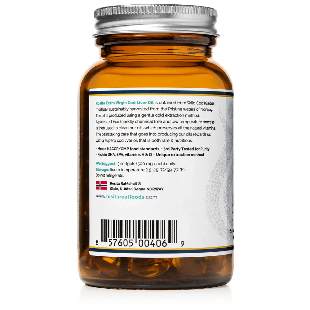 Rosita - Huile de Foie de Morue Extra Vierge (caps)